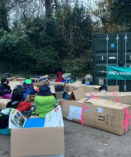 Sponsored Overnight Sleep-out at Severndroog Castle in aid of the Greenwich Homeless Project